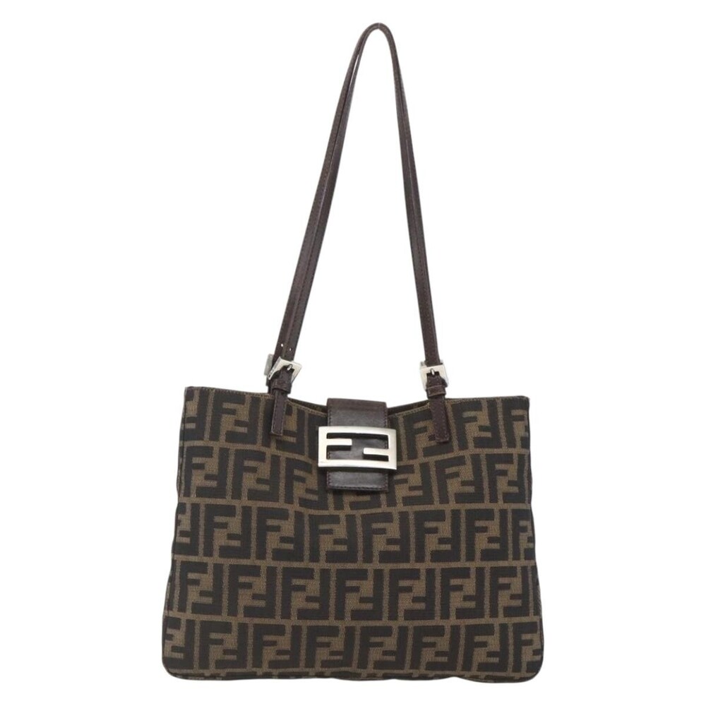 Fendi Zucca Tote Bag Black